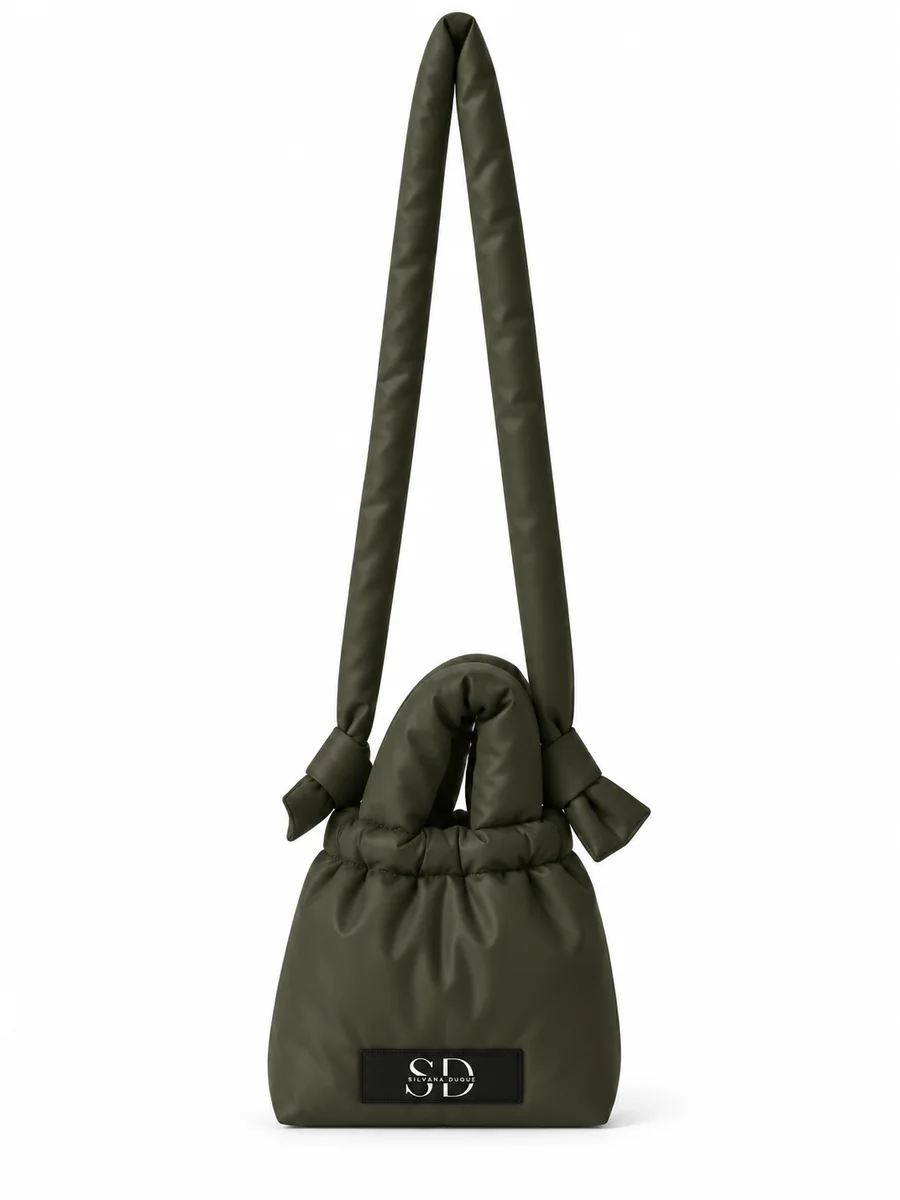 Mini Puffy Bag Oliva
