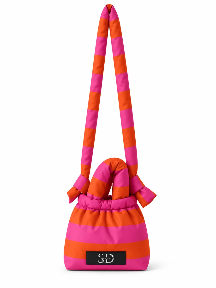 Mini Puffy Bag Pink & Orange — agotado