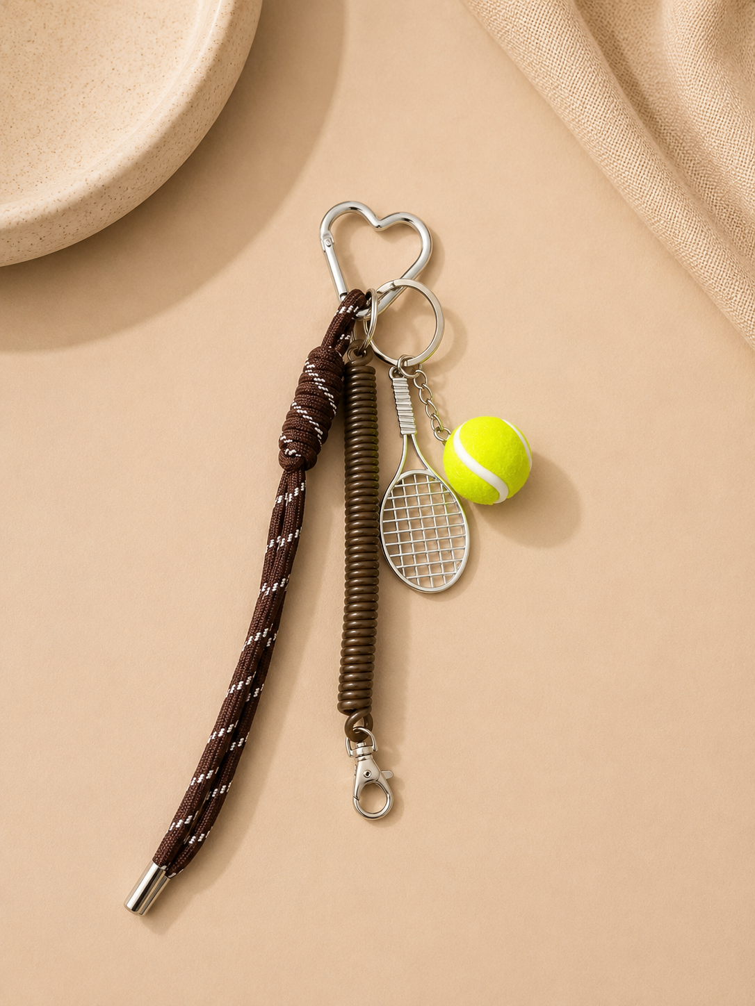Llavero raqueta de tenis